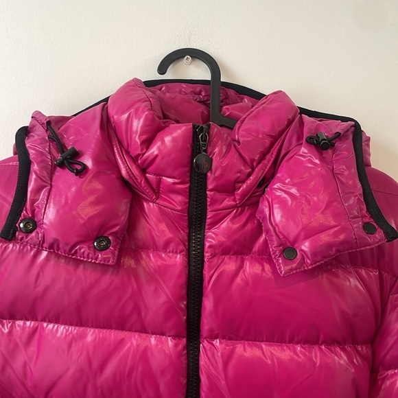 Moncler women’s Bady Giubbotto down puffer winter coat jacket pink hood  1 (XS) - Picture 2 of 16